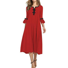 Load image into Gallery viewer, Sweet Heart  Color Block Maxi Dress