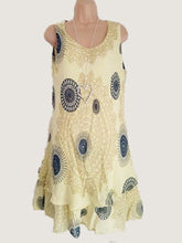 Load image into Gallery viewer, Round Neck  Bohemian Camisole Dress