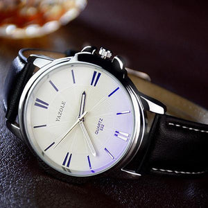 Fashion Luxury Business Mens Wrist Quartz Watch