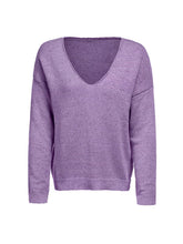 Load image into Gallery viewer, V Neck Long Sleeve Plain Knitting Sweaters