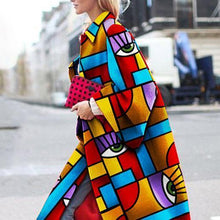 Load image into Gallery viewer, Fashion Geometric Color Printed Jacket