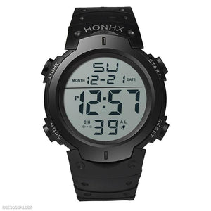 HONHX Electronic Large Screen Men's Watch