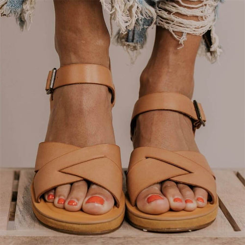 Fashion   Versatile Wedge Sandals