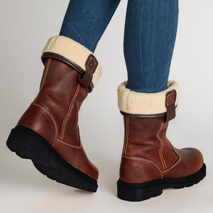 Fashion Comfortable Women Low Heel Boots