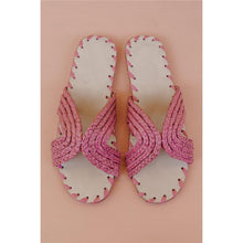 Load image into Gallery viewer, Fashion Versatile Woven Flat Slippers Sandals