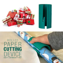 Load image into Gallery viewer, Wrapping Paper Cutter Christmas Paper Cutting Tools Gift Wrapping Paper Knife