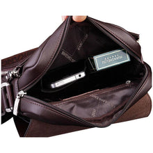 Load image into Gallery viewer, Men&#39;s Messenger Bag Leather Shoulder Bag Handsome Crossbody Bag