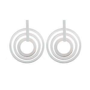 Personality Trend Women's 3 Circle Earrings