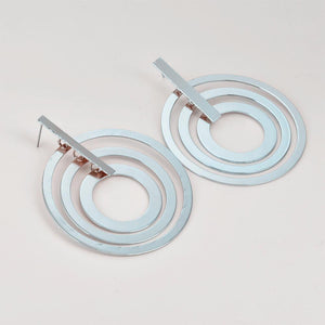 Personality Trend Women's 3 Circle Earrings