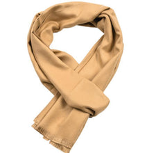 Load image into Gallery viewer, Autumn and winter solid color cashmere double-sided yarn-dyed scarf