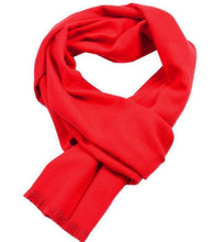 Load image into Gallery viewer, Autumn and winter solid color cashmere double-sided yarn-dyed scarf