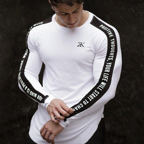 Men's Fitness Training Long Sleeve Shirt