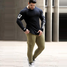 Load image into Gallery viewer, Men&#39;s Fitness Training Long Sleeve Shirt