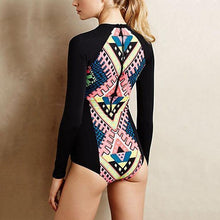 Load image into Gallery viewer, Sexy Bikini Surf Diving Long Sleeve One-Piece Swimsuit