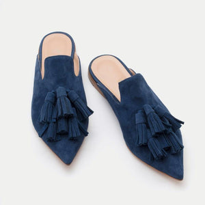 Fashion Vintage Woven Flat Slippers