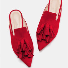 Load image into Gallery viewer, Fashion Vintage Woven Flat Slippers
