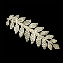 Load image into Gallery viewer, Metal Leaf Hairpin Clip