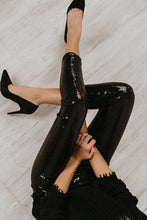 Load image into Gallery viewer, Elegant Bodycon Sequin Slim Legging Pants