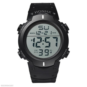 HONHX Electronic Large Screen Men's Watch