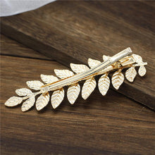 Load image into Gallery viewer, Metal Leaf Hairpin Clip