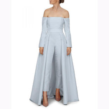 Load image into Gallery viewer, Fashion Elegant Pure   Colour Jumpsuit With Convertible Lap