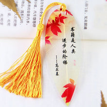 Load image into Gallery viewer, [GIFT] [Random] Vein Bookmark Creative Chinese Wind Tassel Bookmarks Collectibles Stationery Creative School Supplies