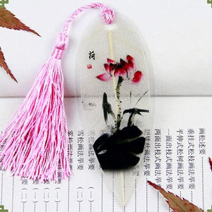 [GIFT] [Random] Vein Bookmark Creative Chinese Wind Tassel Bookmarks Collectibles Stationery Creative School Supplies