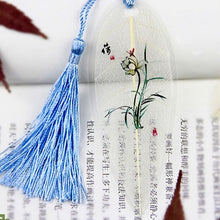 Load image into Gallery viewer, [GIFT] [Random] Vein Bookmark Creative Chinese Wind Tassel Bookmarks Collectibles Stationery Creative School Supplies