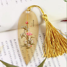 Load image into Gallery viewer, [GIFT] [Random] Vein Bookmark Creative Chinese Wind Tassel Bookmarks Collectibles Stationery Creative School Supplies