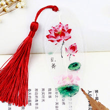 Load image into Gallery viewer, [GIFT] [Random] Vein Bookmark Creative Chinese Wind Tassel Bookmarks Collectibles Stationery Creative School Supplies