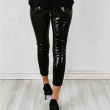 Load image into Gallery viewer, Elegant Bodycon Sequin Slim Legging Pants