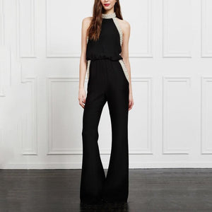 Sleeveless Sexy Wide Leg Jumpsuit